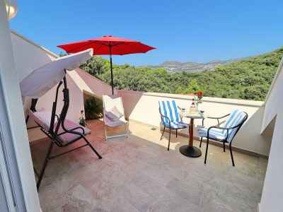 Apartment Apartments Villa Cebalo Korčula - Comfort One Bedroom Apartment with Terrace and Sea View MARA - Outdoor photo 9