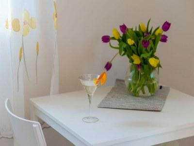 Apartment Color Apartments - One Bedroom Apartment with Terrace and Partial Sea View (Blue) - Features photo 11