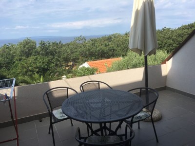 Apartment One bedroom apartment with terrace and sea view Potočnica, Pag A-4096-a in Novalja - Apartment