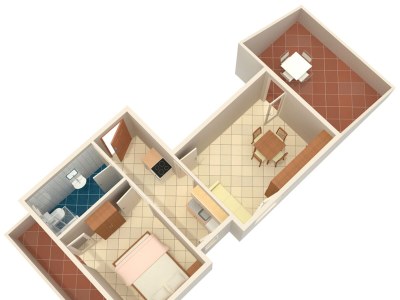 Apartment One bedroom apartment with terrace and sea view Potočnica, Pag A-4096-a - Outdoor photo 21