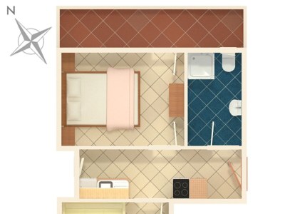 Apartment One bedroom apartment with terrace and sea view Potočnica, Pag A-4096-a - Outdoor photo 22