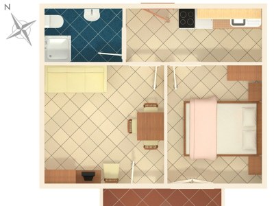 Apartment One bedroom apartment with terrace and sea view Potočnica, Pag A-4096-b - Outdoor photo 18