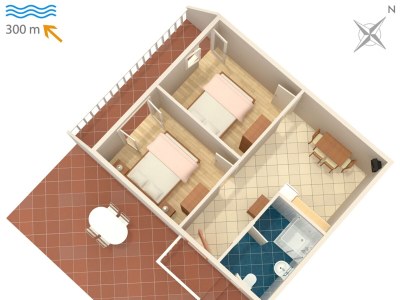 Apartment Two bedroom apartment with terrace Povljana, Pag A-6468-a - Outdoor photo 28