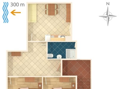 Apartment Two bedroom apartment with terrace Povljana, Pag A-6468-b - Outdoor photo 30