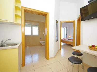 Apartment Two bedroom apartment with balcony and sea view Krvavica, Makarska A-18911-c - Outdoor photo 6