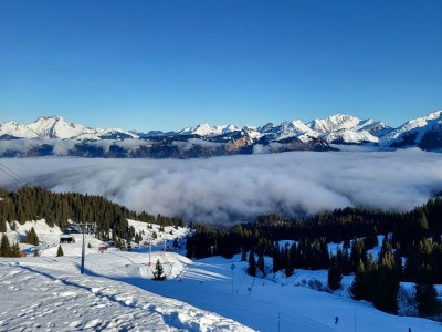 Apartment Peaceful Mountain Apartment in Morillon - Outdoor photo 3