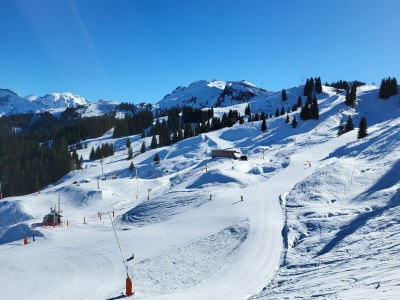 Apartment Peaceful Mountain Apartment in Morillon - Outdoor photo 8