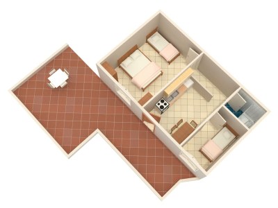 Apartment Two bedroom apartment near beach Tri Žala, Korčula A-174-d - Outdoor photo 33