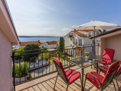 Apartment One bedroom apartment with terrace and sea view Crikvenica A-22283-a - Outdoor photo 19