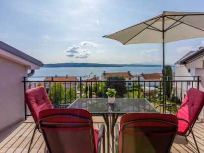 Apartment One bedroom apartment with terrace and sea view Crikvenica A-22283-a - Outdoor photo 26