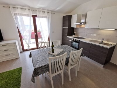 Apartment One bedroom apartment with terrace and sea view Crikvenica A-22283-b - Outdoor photo 12