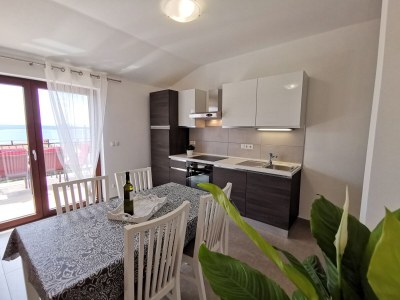 Apartment One bedroom apartment with terrace and sea view Crikvenica A-22283-b - Outdoor photo 13