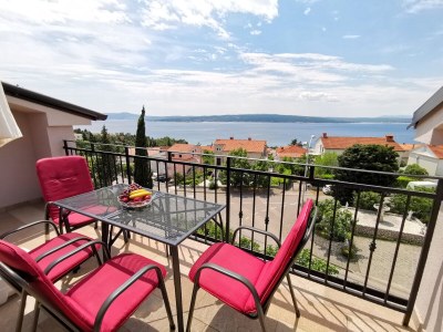 Apartment One bedroom apartment with terrace and sea view Crikvenica A-22283-b - Outdoor photo 21