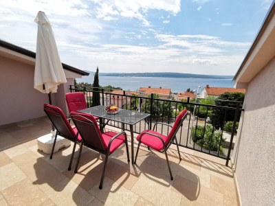 Apartment One bedroom apartment with terrace and sea view Crikvenica A-22283-b - Outdoor photo 24