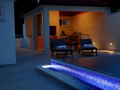 Holiday house Comfortable and spacious house near beach Cove Slatina, Korčula K-23711 - Outdoor photo 12