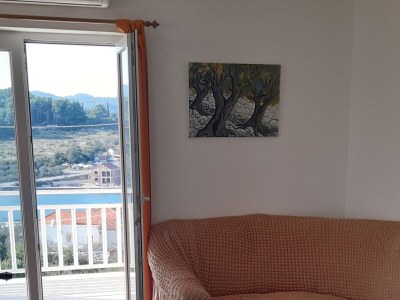 Apartment One bedroom apartment with terrace and sea view Lumbarda, Korčula A-18037-b - Outdoor photo 6