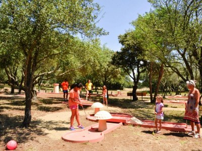 Holiday park Mobile home in Bessan with communal pool - Outdoor photo 12