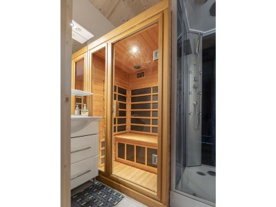 Chalet Superior Ferienhaus # 48 mit IR-Sauna - Features photo 9