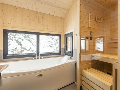 Chalet Superior Chalet mit Whirlpoolwanne innen - Features photo 19