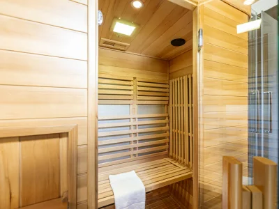 Chalet Chalet # 49a mit 4 Schlafzimmer IR-Sauna & Whirlpool - Features photo 17