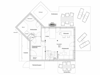 Chalet Chalet # 52 mit 3 Schlafzimmer Sauna & Whirlpool - Document photo 72