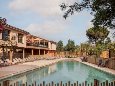 Holiday park Sonniges Chalet in Meeresnähe in Hérault - Holiday park