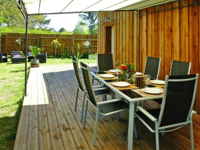 Holiday house Komfortables Holzchalet,  Le Porge - Outdoor photo 15