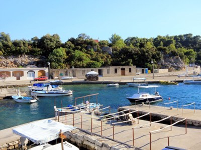 Apartment Two bedroom apartment with terrace and sea view Gršćica, Korčula A-169-a - Outdoor photo 22