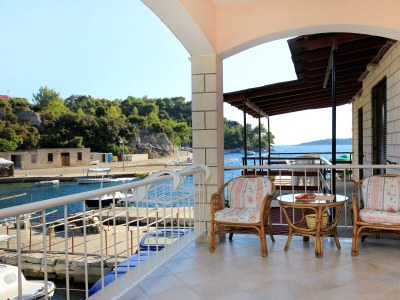 Apartment Two bedroom apartment with terrace and sea view Gršćica, Korčula A-169-a - Outdoor photo 26