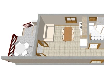 Apartment One bedroom apartment with terrace Žaborić, Šibenik A-469-b - Outdoor photo 30