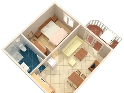 Apartment One bedroom apartment with terrace and sea view Palit, Rab A-3210-d - Outdoor photo 32