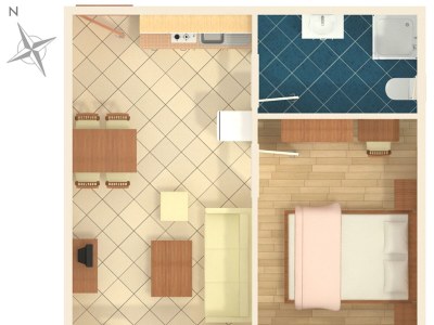 Apartment One bedroom apartment with terrace and sea view Palit, Rab A-3210-d - Outdoor photo 33