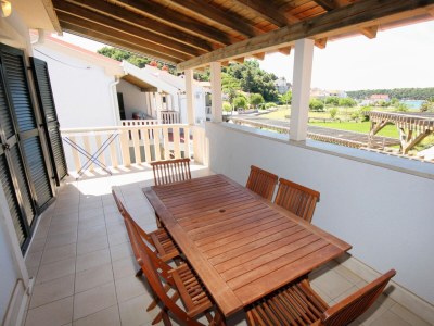 Apartment Two bedroom apartment with terrace and sea view Palit, Rab A-3212-c in Rab - Apartment