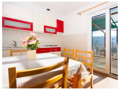 Apartment One bedroom apartment with terrace and sea view Grebaštica, Šibenik A-13978-b in Šibenik - Apartment