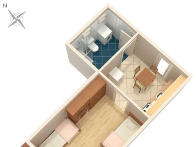 Apartment Studio flat with terrace and sea view Crikvenica AS-2360-b - Outdoor photo 21