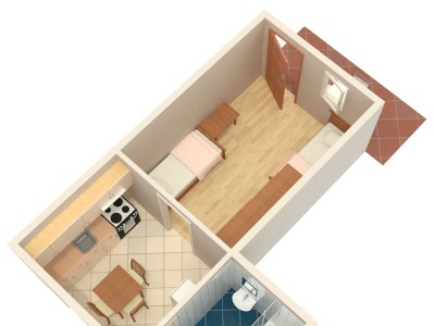 Apartment Studio flat with terrace and sea view Crikvenica AS-2360-b - Outdoor photo 22