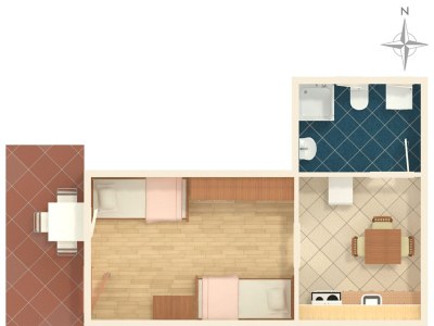 Apartment Studio flat with terrace and sea view Crikvenica AS-2360-b - Outdoor photo 23