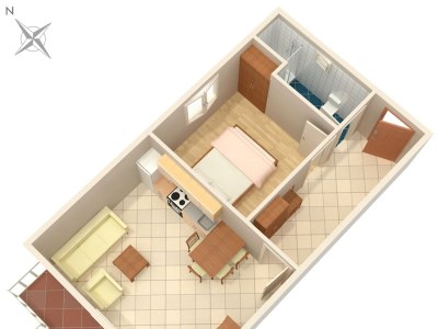 Apartment One bedroom apartment with terrace and sea view Crikvenica A-10437-a - Outdoor photo 26