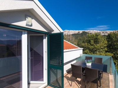 Apartment One bedroom apartment with terrace Baška, Krk A-19674-a - Outdoor photo 19