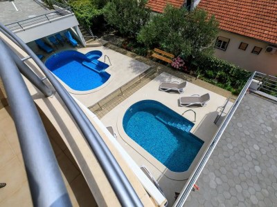 Apartment Two bedroom apartment with terrace and sea view Brela, Makarska A-19998-b - Outdoor photo 26