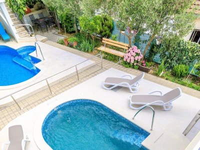 Apartment Studio flat with terrace and sea view Brela, Makarska AS-19998-a - Outdoor photo 20