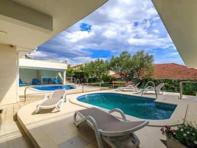 Apartment Studio flat with terrace and sea view Brela, Makarska AS-19998-b - Outdoor photo 6