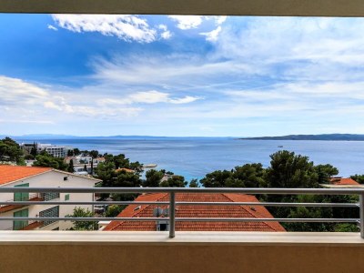 Apartment Studio flat with terrace and sea view Brela, Makarska AS-19998-b - Outdoor photo 21