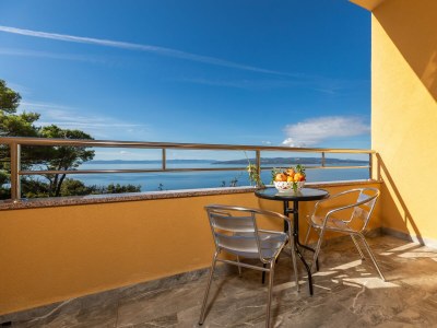 Apartment Studio flat with balcony and sea view Krvavica, Makarska AS-23540-d in Baška Voda - Apartment