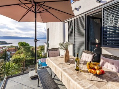 Apartment Three bedroom apartment with terrace and sea view Njivice, Krk A-25033-a - Outdoor photo 25