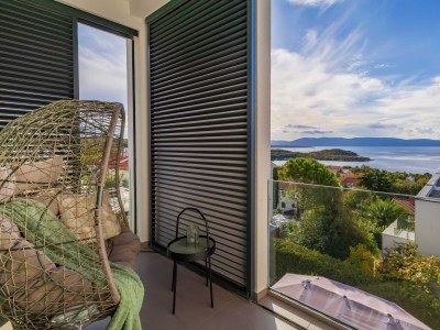Apartment Three bedroom apartment with terrace and sea view Njivice, Krk A-25033-a - Outdoor photo 28