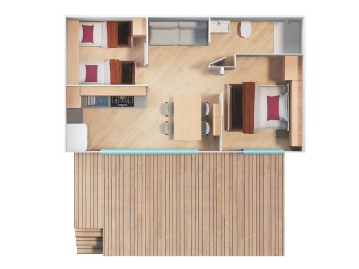 Holiday park Chalet w/ Terrace & Pool - Outdoor photo 38