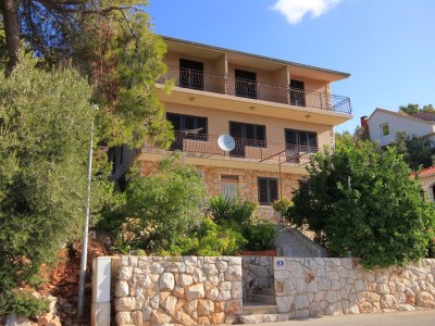 Apartment One bedroom apartment with balcony and sea view Prižba, Korčula A-9227-a - Outdoor photo 3