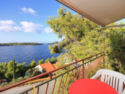 Apartment One bedroom apartment with balcony and sea view Prižba, Korčula A-9227-a - Outdoor photo 17