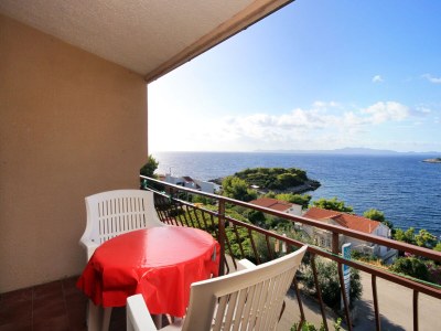 Apartment One bedroom apartment with balcony and sea view Prižba, Korčula A-9227-b - Outdoor photo 20
